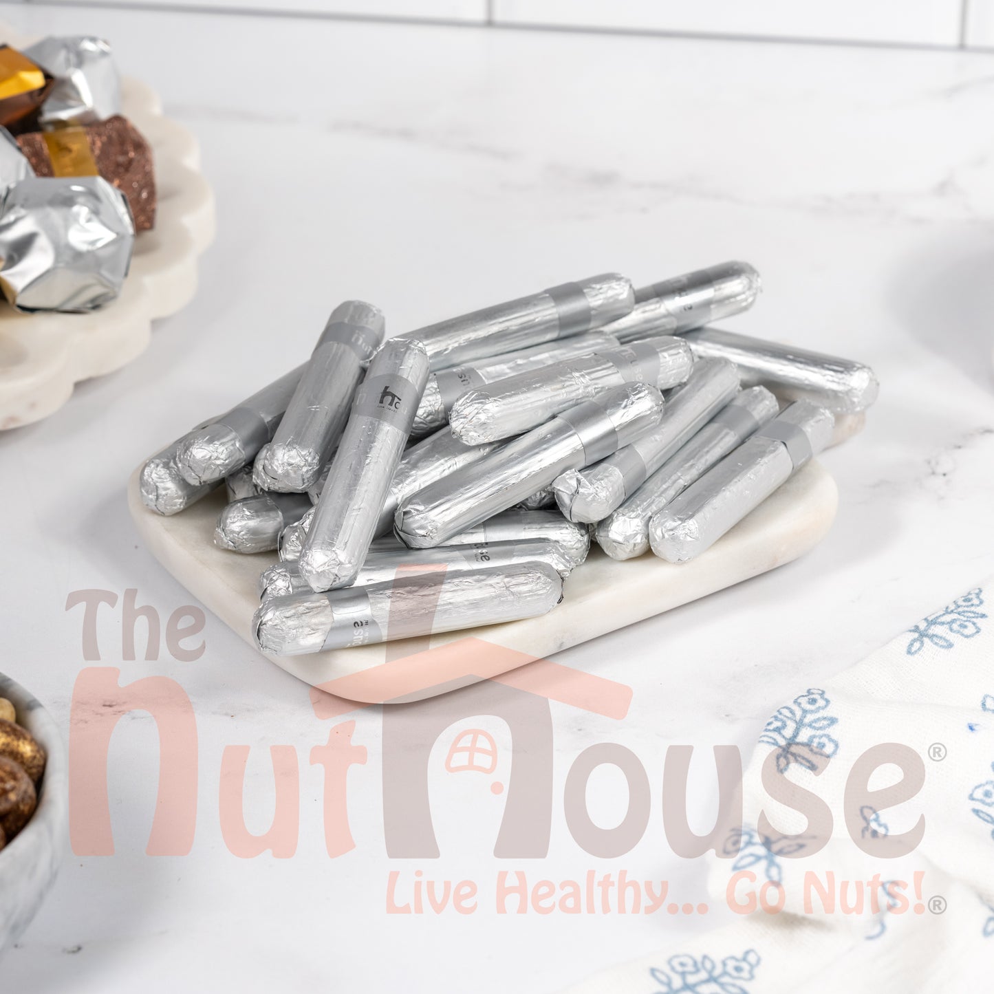 Crushed Nuts Finger silver