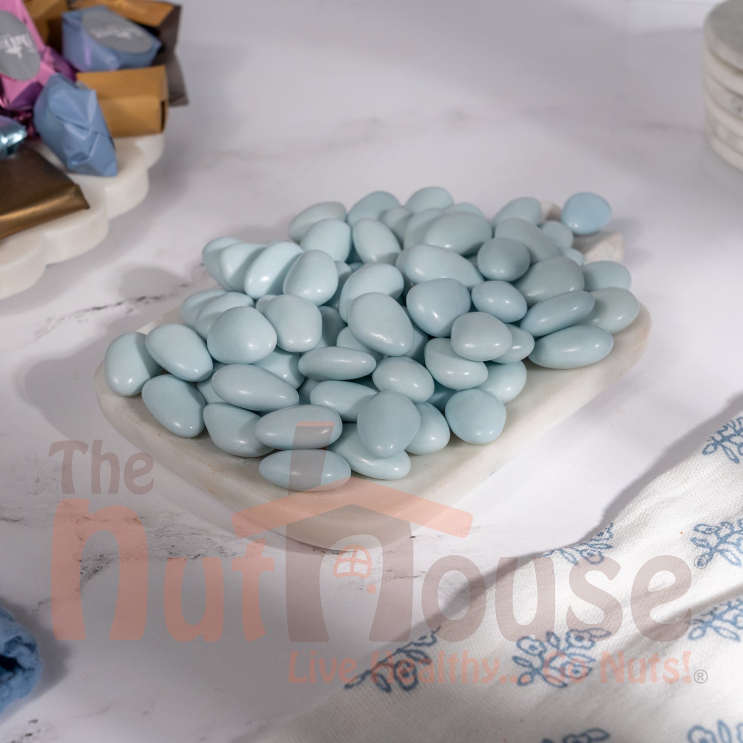 Light Blue Jordanian Almonds