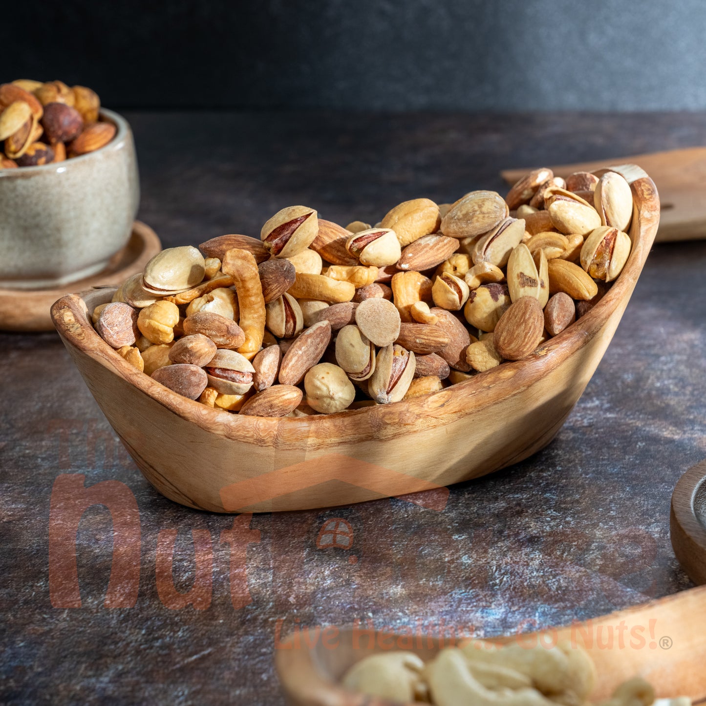 Salted Deluxe Mixed Nuts Without Seeds or Peanuts