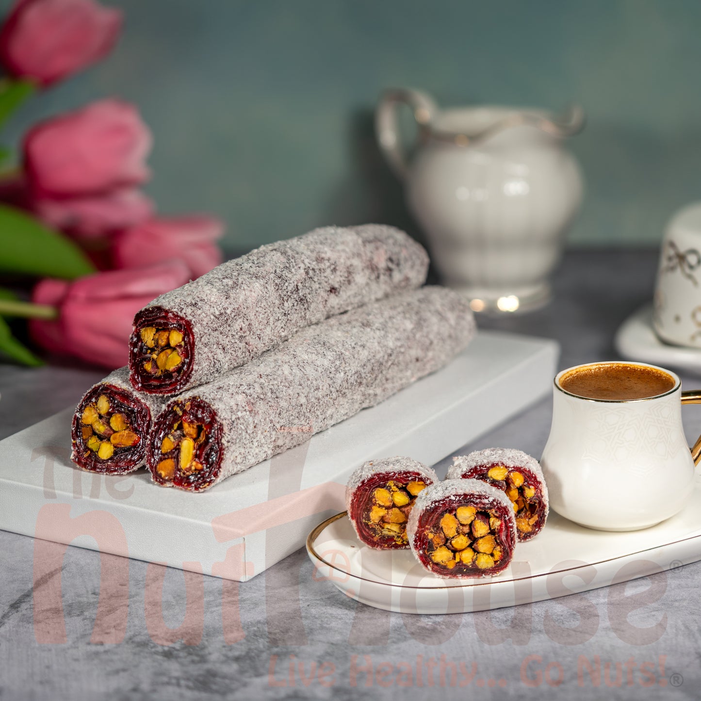 Cherry Pistachio Wrap