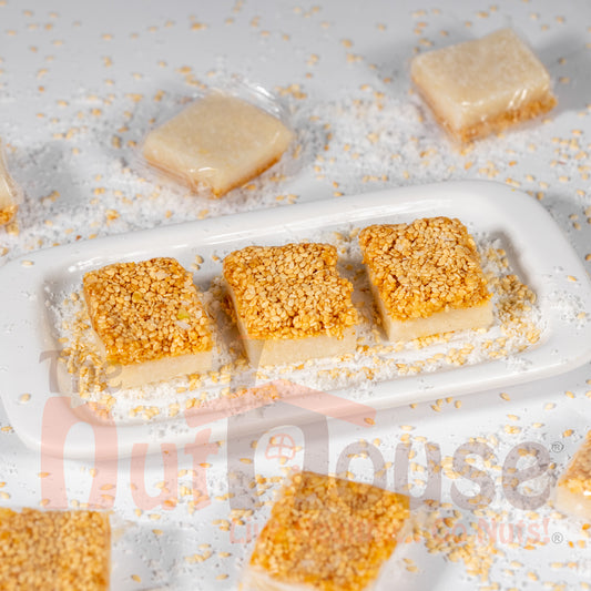 Coconut Sesame Square