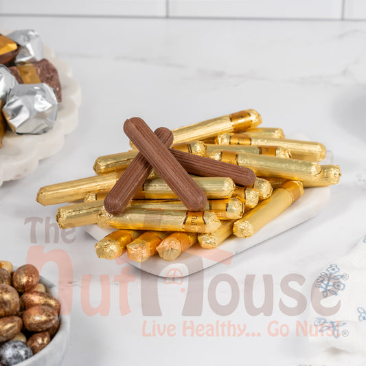 Crushed Nuts Finger Gold Chocolate