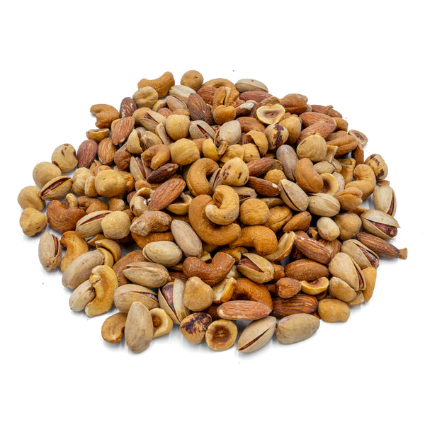 Salted Deluxe Mixed Nuts Without Seeds or Peanuts