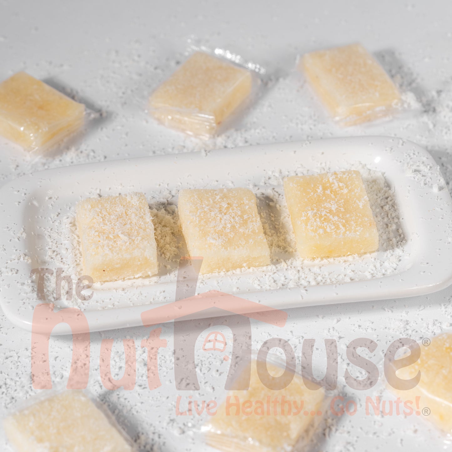 Honey Coconut Squares