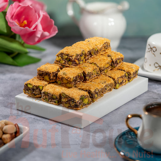Kenafeh Shreds Pistachio Chocolate Baklava