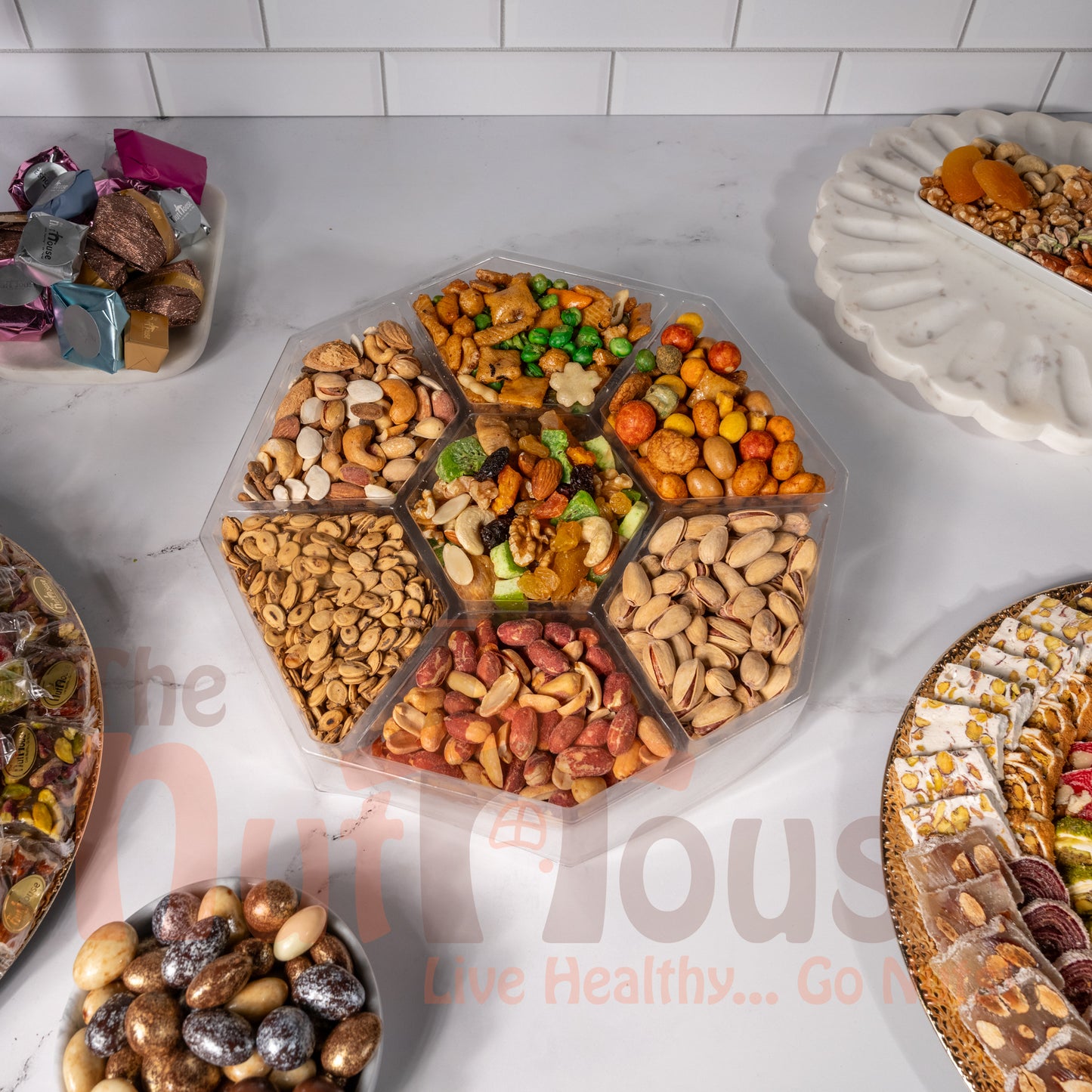 Mixed Snack Box 7 Sections