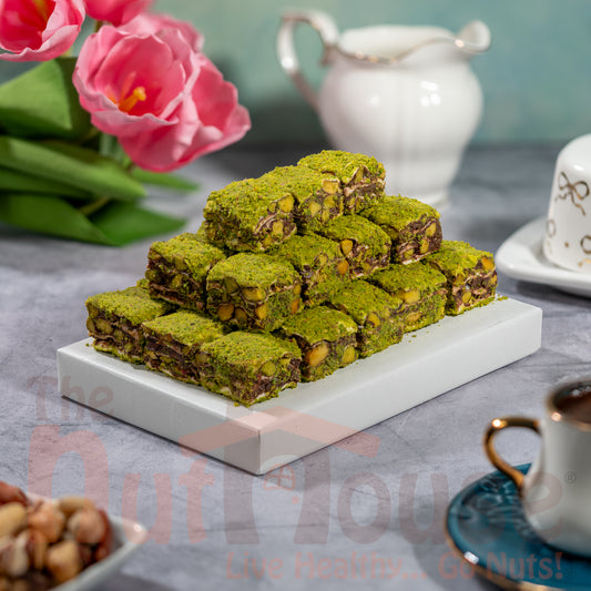 Pistachio Chocolate Baklava