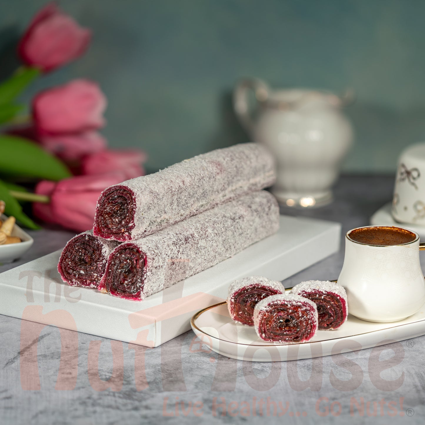 Raspberry Caramel Wrap