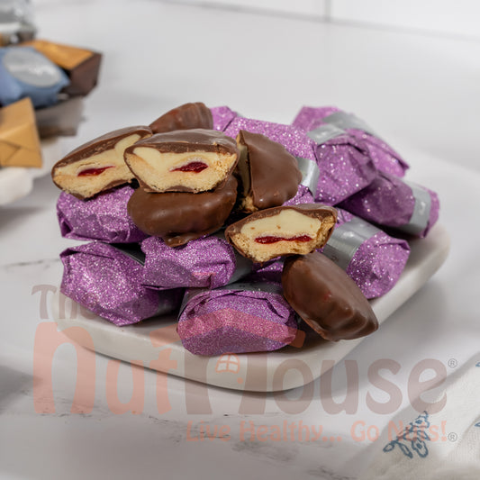 Strawberry Cheesecake Tart Covered  Chocolate