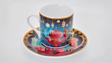 Ramadan Red and blue coffee set (R4)