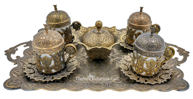 Antique Turkish Coffee set 24034