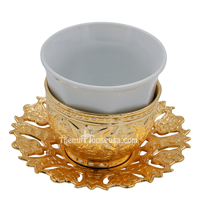 Gold Sada coffee cups set 24019