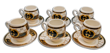 Designer 5 Turkish Coffee set 6pc ( AZ )